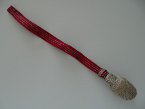 Schlagband / Portepee Offizier zu Dolch Ord. 1943 erste Ausführung mit Silberfaden