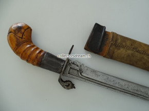 Kurzsäbel "Klewang" Indonesien um 1860/80