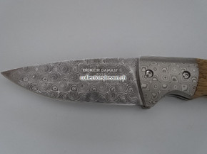 Böker Damast Jahresmesser 2008 Klinge mit 300 Lagen