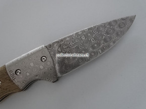 Böker Damast Jahresmesser 2008 Klinge mit 300 Lagen
