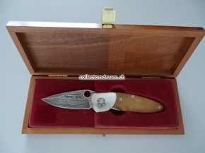Böker Damast Jahresmesser 2006 Klinge mit 300 Lagen