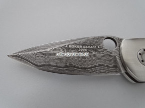 Böker Damast Jahresmesser 2006 Klinge mit 300 Lagen