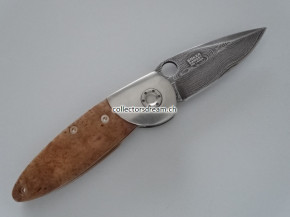 Böker Damast Jahresmesser 2006 Klinge mit 300 Lagen