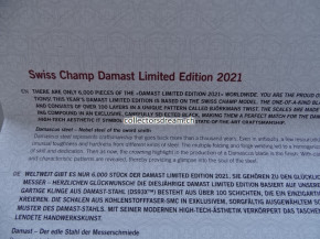Victorinox Messer Damast Limited Edition 2021 Swiss Camp