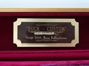 Buck Knife Dave Yellowhorse Model Horse
