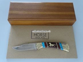 Buck Knife Dave Yellowhorse Model Horse