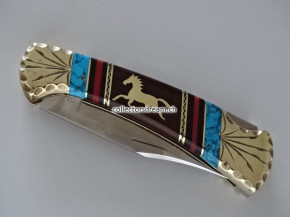 Buck Knife Dave Yellowhorse Model Horse