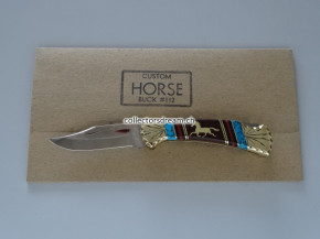 Buck Knife Dave Yellowhorse Model Horse