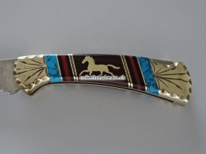 Buck Knife Dave Yellowhorse Model Horse