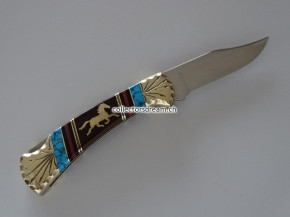 Buck Knife Dave Yellowhorse Model Horse