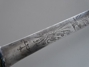 Infanterie Offiziers Degen kant. Ordonnanz 1770 Zürich
