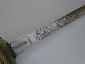 Infanterie Offiziers Degen kant. Ordonnanz 1770 Zürich