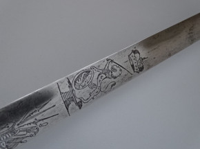 Infanterie Offiziers Degen kant. Ordonnanz 1770 Zürich