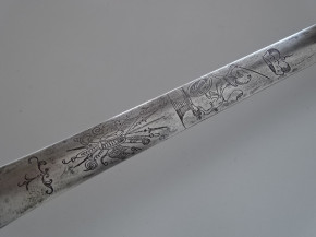 Infanterie Offiziers Degen kant. Ordonnanz 1770 Zürich