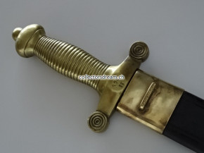 Faschinenmesser Schweiz eidg. Ordonnanz 1842/52 für Genie-Truppen. Ct. Neuchatel / Kt. Neuenburg.