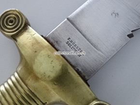 Faschinenmesser Schweiz eidg. Ordonnanz 1842/52 für Genie-Truppen. Ct. Neuchatel / Kt. Neuenburg.