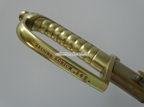 Säbel für Artillerie & Genietruppen kant. Ordonnanz um 1830 Zürich