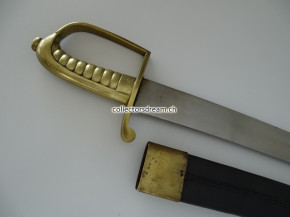 Säbel für Artillerie & Genietruppen kant. Ordonnanz um 1830 Zürich