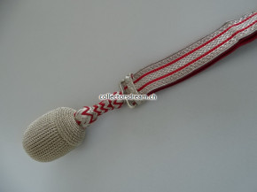 Schlagband (Portépéé) eidgenössische Ord. 1877/85 Variante