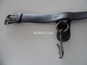 Kavallerie Ledertrage-Gurt verwendet beim Säbel Ord. 1867 & 1896
