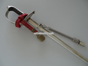 Offiziers-Galadegen Model 1899 gebleut & vergoldet