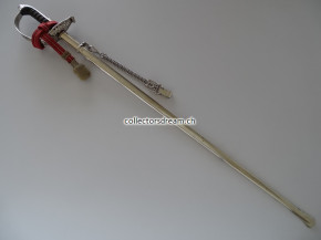 Offiziers-Galadegen Model 1899 gebleut & vergoldet
