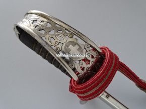 Offiziers-Galadegen Model 1899 gebleut & vergoldet