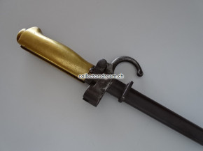 Antikes Bajonett zu Lebel Gewehr Model 1886 Frankreich