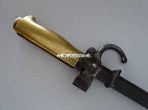Antikes Bajonett zu Lebel Gewehr Model 1886 Frankreich
