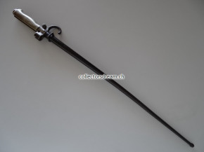Antikes Bajonett zu Lebel Gewehr Model 1886 Frankreich
