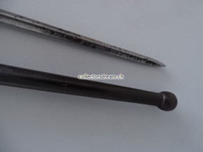Antikes Bajonett zu Lebel Gewehr Model 1886 Frankreich