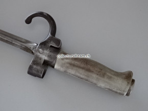 Antikes Bajonett zu Lebel Gewehr Model 1886 Frankreich