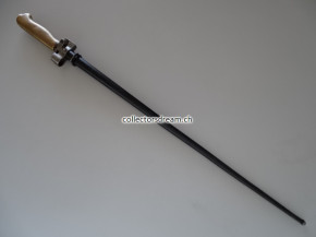Antikes Bajonett zu Lebel Gewehr Model 1886/15 Frankreich