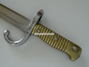 Säbelbajonett Jatagan zu Chassepot Gewehr Model 1866 Frankreich