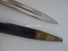 Antikes Bajonett Brasilien Mauser Model 1908 "Simson & Co. Suhl"