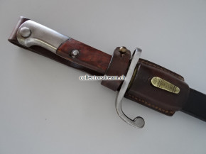 Antikes Bajonett Brasilien Mauser Model 1908 "Simson & Co. Suhl"
