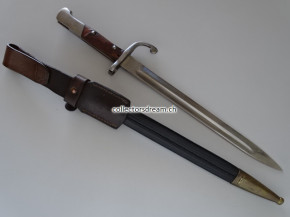 Antikes Bajonett Brasilien Mauser Model 1908 "Simson & Co. Suhl"