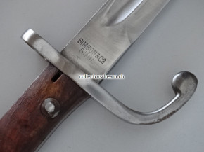 Antikes Bajonett Brasilien Mauser Model 1908 "Simson & Co. Suhl"