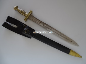 Faschinenmesser kantonale Ordonnanz Aargau um 1830/40 für Artillerie & Genie-Truppen