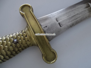 Faschinenmesser kantonale Ordonnanz Aargau um 1830/40 für Artillerie & Genie-Truppen
