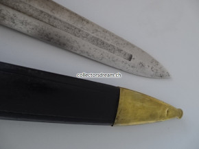 Faschinenmesser kantonale Ordonnanz Aargau um 1830/40 für Artillerie & Genie-Truppen
