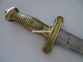 Faschinenmesser kantonale Ordonnanz Aargau um 1830/40 für Artillerie & Genie-Truppen