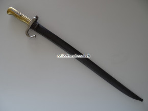 Säbelbajonett Jatagan zu Chassepot Gewehr Model 1866 Frankreich