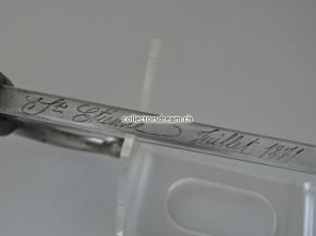 Säbelbajonett Jatagan zu Chassepot Gewehr Model 1866 Frankreich