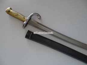Säbelbajonett Jatagan zu Chassepot Gewehr Model 1866 Frankreich