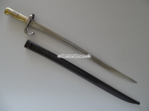 Säbelbajonett Jatagan zu Chassepot Gewehr Model 1866 Frankreich