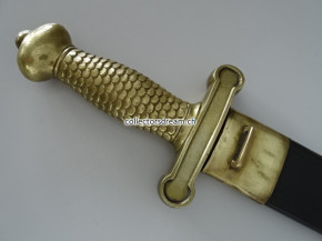 Faschinenmesser schweizerisch kantonale Ord. wohl Solothurn um 1830/40 für Artillerie & Genie-Truppen