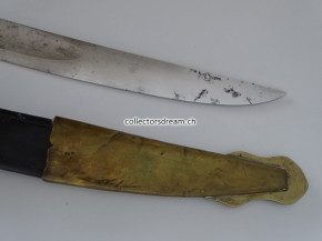 Säbel Artillerie kantonale Ordonnanz 1835 Waadt / Vaud für Unteroffiziere
