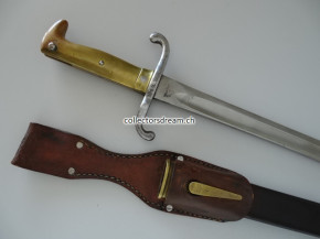 Antikes Bajonett Preussen zu Mauser Model 1871