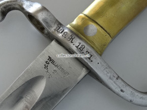 Antikes Bajonett Preussen zu Mauser Model 1871
